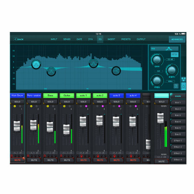 BEHRINGER X-AIR XR12 цифровий мікшерний пульт