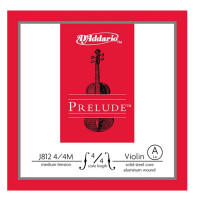 D'ADDARIO PRELUDE VIOLIN SINGLE A STRING 4/4 Scale Medium Tension