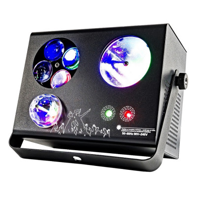 FREE COLOR MINI FX 4 BUBBLE світлодиначмічний прилад