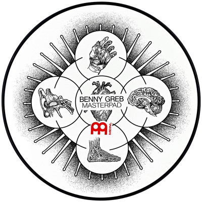 MEINL MPP-12-BG BENNY GREB MASTERPAD пед тренувальний