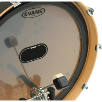 EVANS EQPB2 EQ PATCH BLACK DOUBLE кікпед для бас-барабана