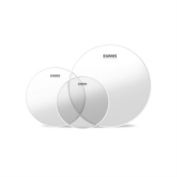 EVANS G1 CLEAR FUSION TOM PACK (10", 12", 14") ETP-G1CLR-F
